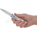 Нож Microtech Marfione Custom Dirac Double Egde Satin SS