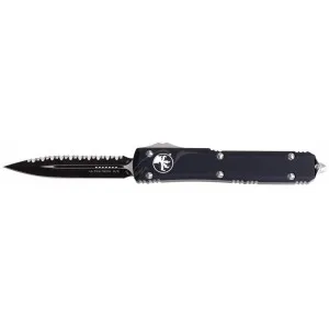 Нож Microtech Ultratech Double Edge Black Blade серрейтор