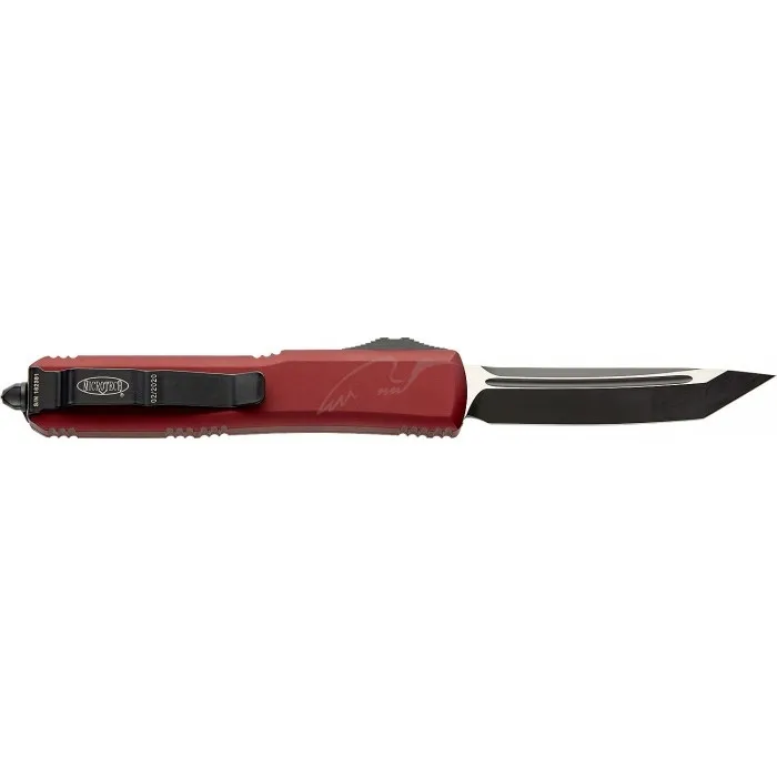 Нож Microtech Ultratech Tanto Point Black Blade. Цвет: merlot red
