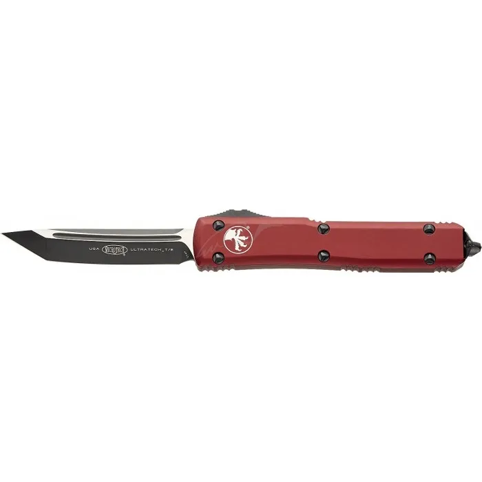 Нож Microtech Ultratech Tanto Point Black Blade. Цвет: merlot red