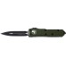 Ніж Microtech UTX-85 Double Edge Black Blade. Ц:od green