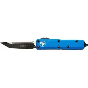 Нож Microtech UTX-85 Tanto Point Black Blade. Цвет: blue
