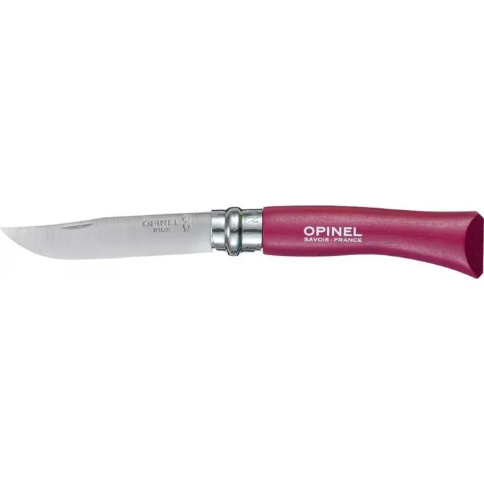 Нож Opinel №7 Inox фиолетовый