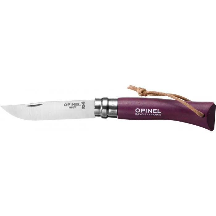 Нож Opinel №7 Inox Trekking пурпурный