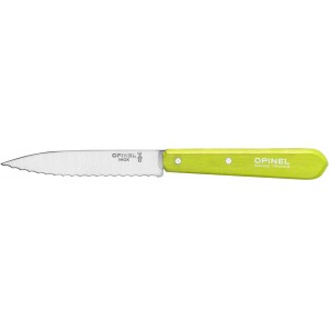 Нож Opinel Serrated №113 Inox. Цвет - салатовый