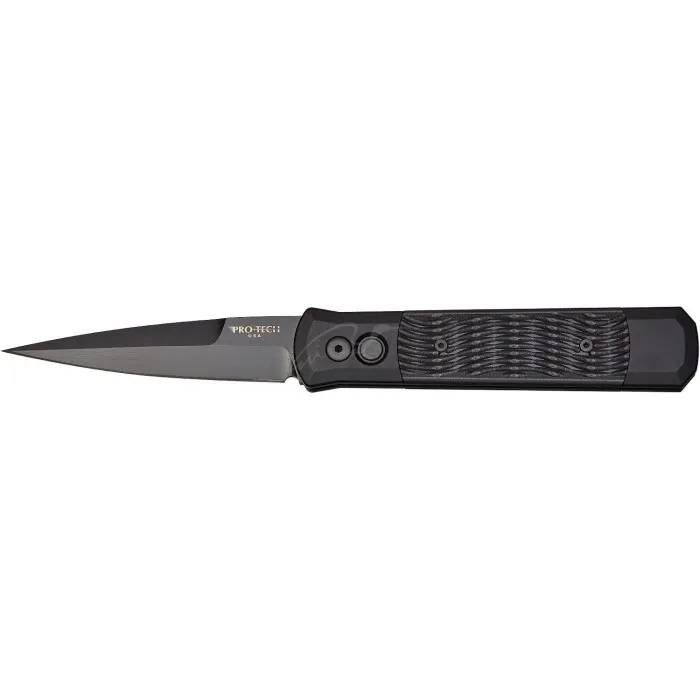 Нож Pro-Tech Godfather Black Blade G10