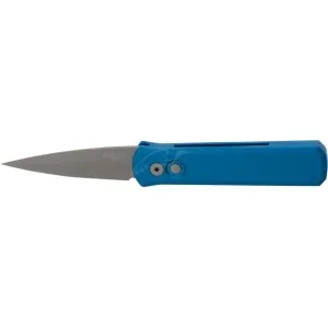 Нож Pro-Tech Godson Bead Blasted Blade. Цвет:blue