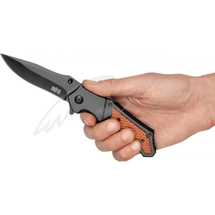 Нож SKIF Plus Mate Wood ц:black