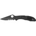 Нож Spyderco Delica4 Black Blade