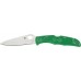Нож Spyderco Endura4 Flat Ground. Цвет: зеленый