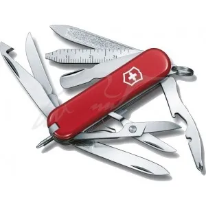 Нож VICTORINOX 0.6385 MiniChamp ц: красный