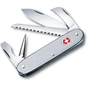 Ніж Victorinox 0.8150.26 Alox Harvester ц: срібло