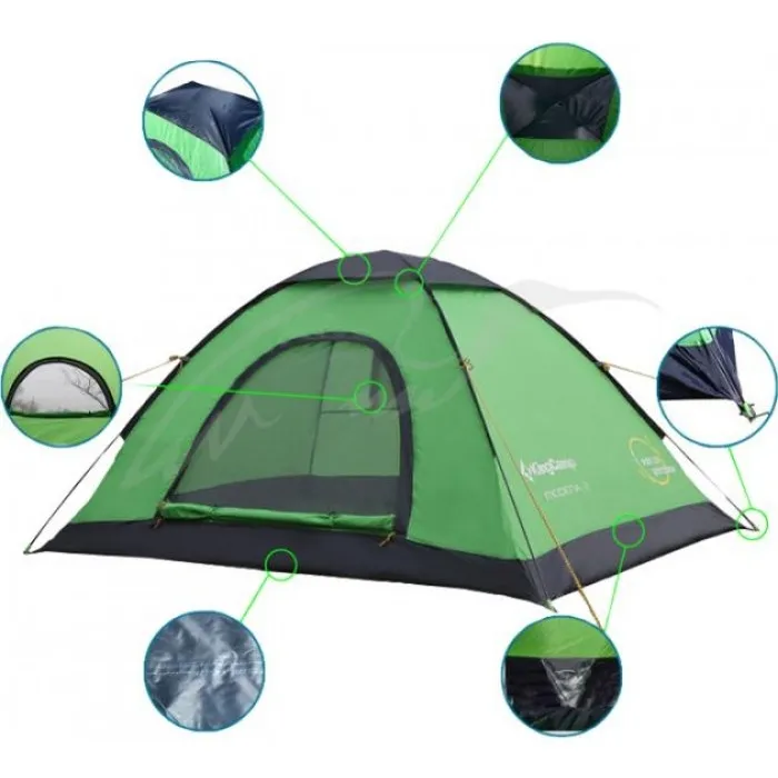 Палатка KingCamp Modena 2 ц:green