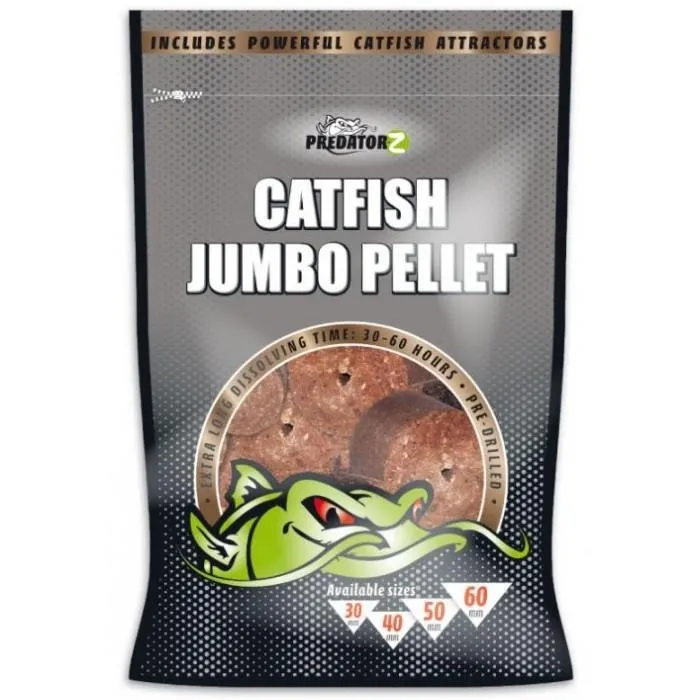 Пеллетс CarpZoom Catfish Jumbo Pellet (Кровь-Палтус) 50mm