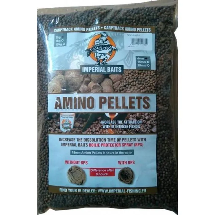 Пеллетс Imperial Baits Carptrack Aminopellets 4мм 5кг