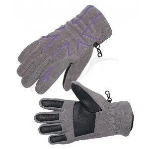 Перчатки Norfin Women Violet с утеплителем ц:серый/фиолетовый