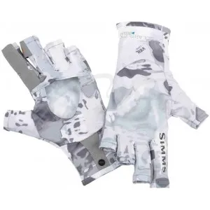 Перчатки Simms SolarFlex SunGlove ц:cloud camo grey