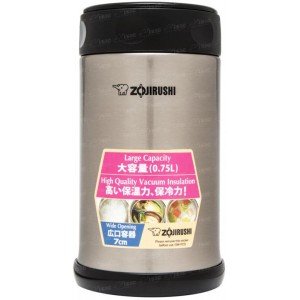 Пищевой термоконтейнер ZOJIRUSHI SW-FCE75XA 0.75 л ц:стальной
