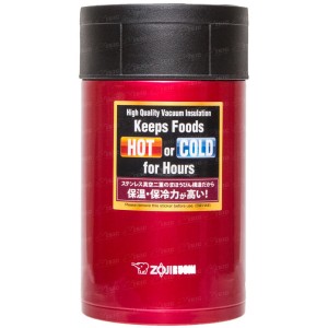 Пищевой термоконтейнер ZOJIRUSHI SW-HAE55RM 0.55 л ц:красный