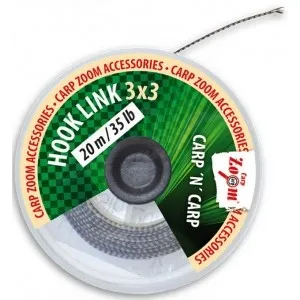 Повідковий матеріал CarpZoom HookLink 3x3 15lb 20m ц: brown