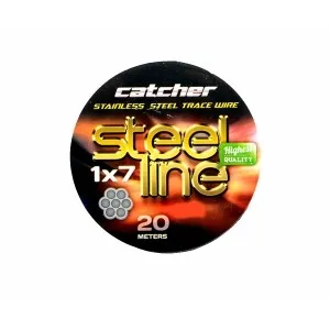 Поводковый материал Catcher Stainless Steel 1x7 0.33 мм