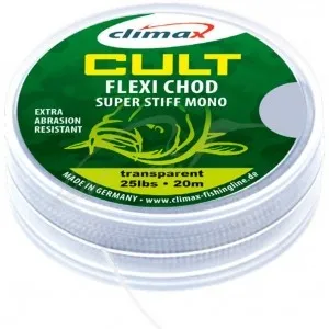 Повідковий матеріал Climax CULT Flexi Chod 0.50 мм 25lb 20м