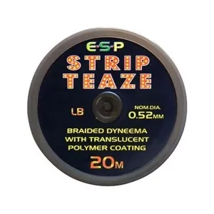Поводковый материал ESP Strip Teaze 20lb brown