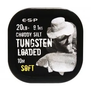 Поводковый материал Esp Tungsten Loaded 20 lb Silt Soft