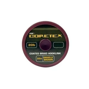 Поводковый материал FOX Coretex Gravelly Brown 20м 15lb