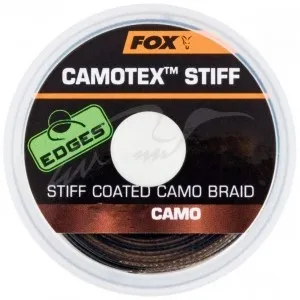 Поводковый материал Fox International Edges Camotex Semi-Stiff 35lb