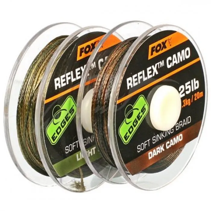 Повідковий матеріал Fox International Edges Reflex Camo 15lb 20m Light Camo