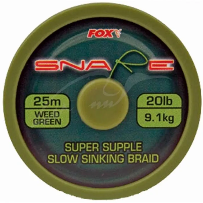 Повідковий матеріал Fox International Snare Braid 20lb 25m
