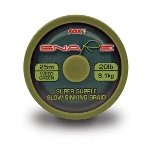 Поводковий матеріал FOX Snare Super Supple Slow Braid 25м 10lb
