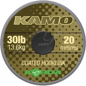 Поводковый материал Korda Kamo Coated Hooklink 15lb