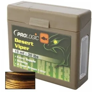 Поводковый материал Prologic Desert viper 15m 12lbs медленно тонущий