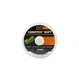 Поводковий матеріал в оплетке FOX Camotex Soft 20lb