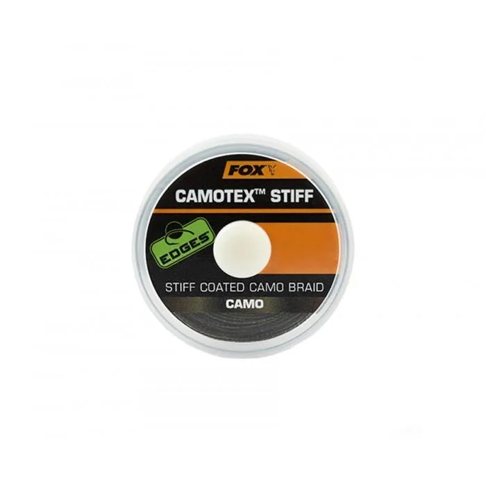 Поводковый материал в оплетке FOX Camotex Stiff 20lb