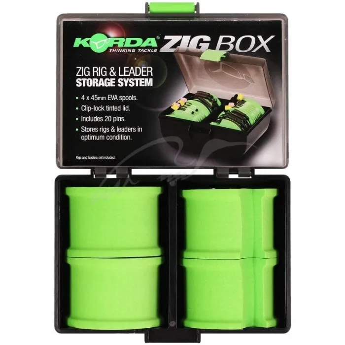 Поводочница Korda Zig Box Carp Rig Storage System