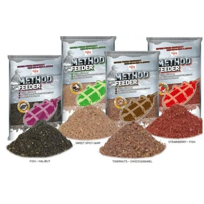 Прикормка CarpZoom Metod Feeder strawberry/fish 1kg