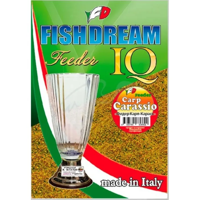 Прикормка Fish Dream IQ Feeder Carp Carassio 1кг (Italy)