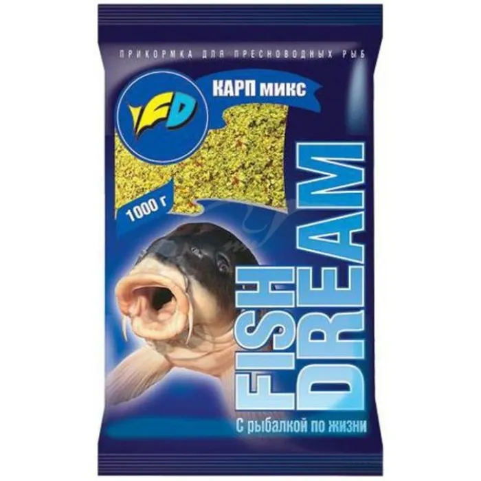Прикормка Fish Dream Короп Мікс 1кг