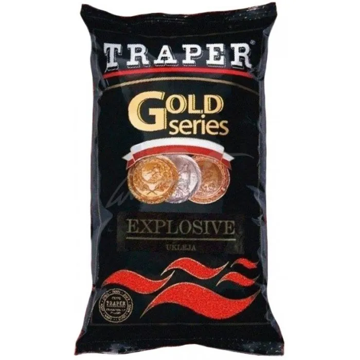 Прикормка Traper Gold Series Explosive Red 1kg