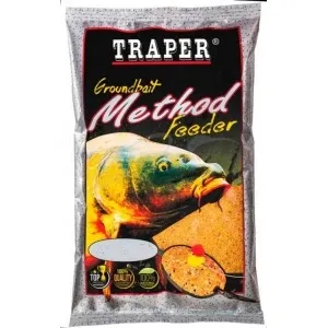 Прикормка Traper Method Feeder Marcepan zielony 750г