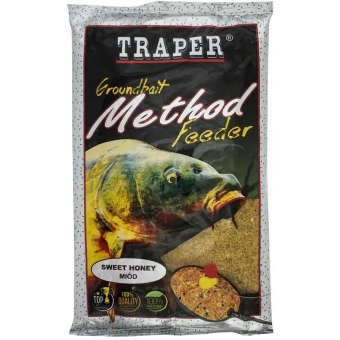 Прикормка Traper Method Feeder Miod 750g