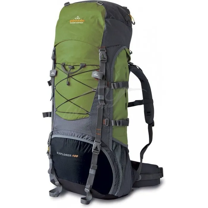 Рюкзак Pinguin Explorer 100 ц:зеленый/серый