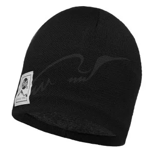 Шапка Buff Knitted & Polar Hat Solid black/grey vigore