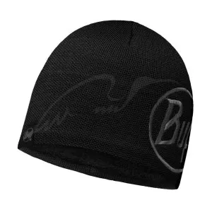 Шапка Buff Knitted & Polar Hat Solid Logo black