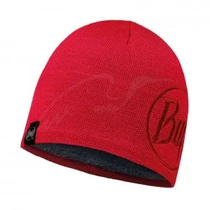 Шапка Buff Knitted & Polar Hat Solid Logo red samba