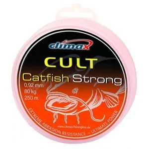 Шнур Climax CULT Catfish Strong 200м 0.92 мм 80кг (коричневий)