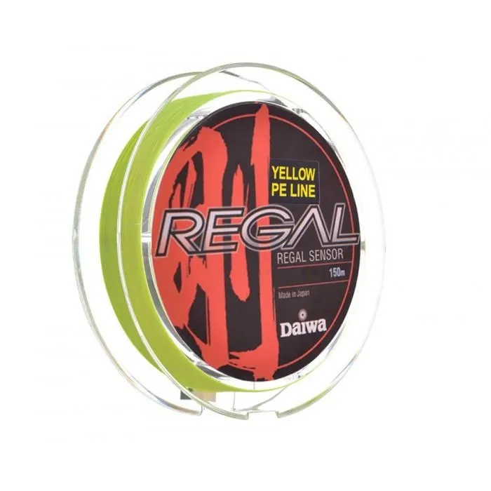 Шнур Daiwa Regal Sensor Yellow 0.13мм 150м